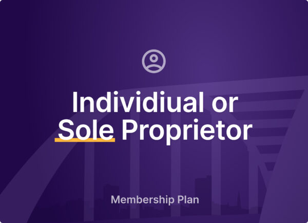 Individual or Sole Proprietor Membership