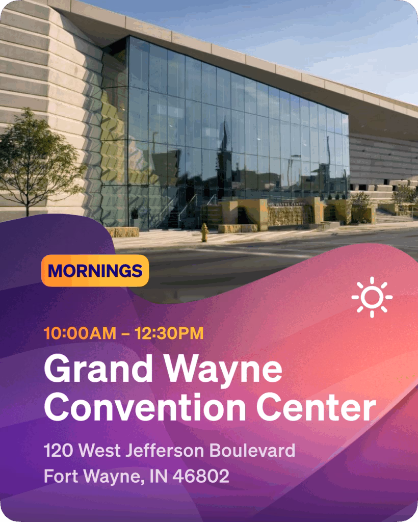 Grand Wayne Convention Center - Venue - Juneteenth Business Symposium - Black Chamber Fort Wayne